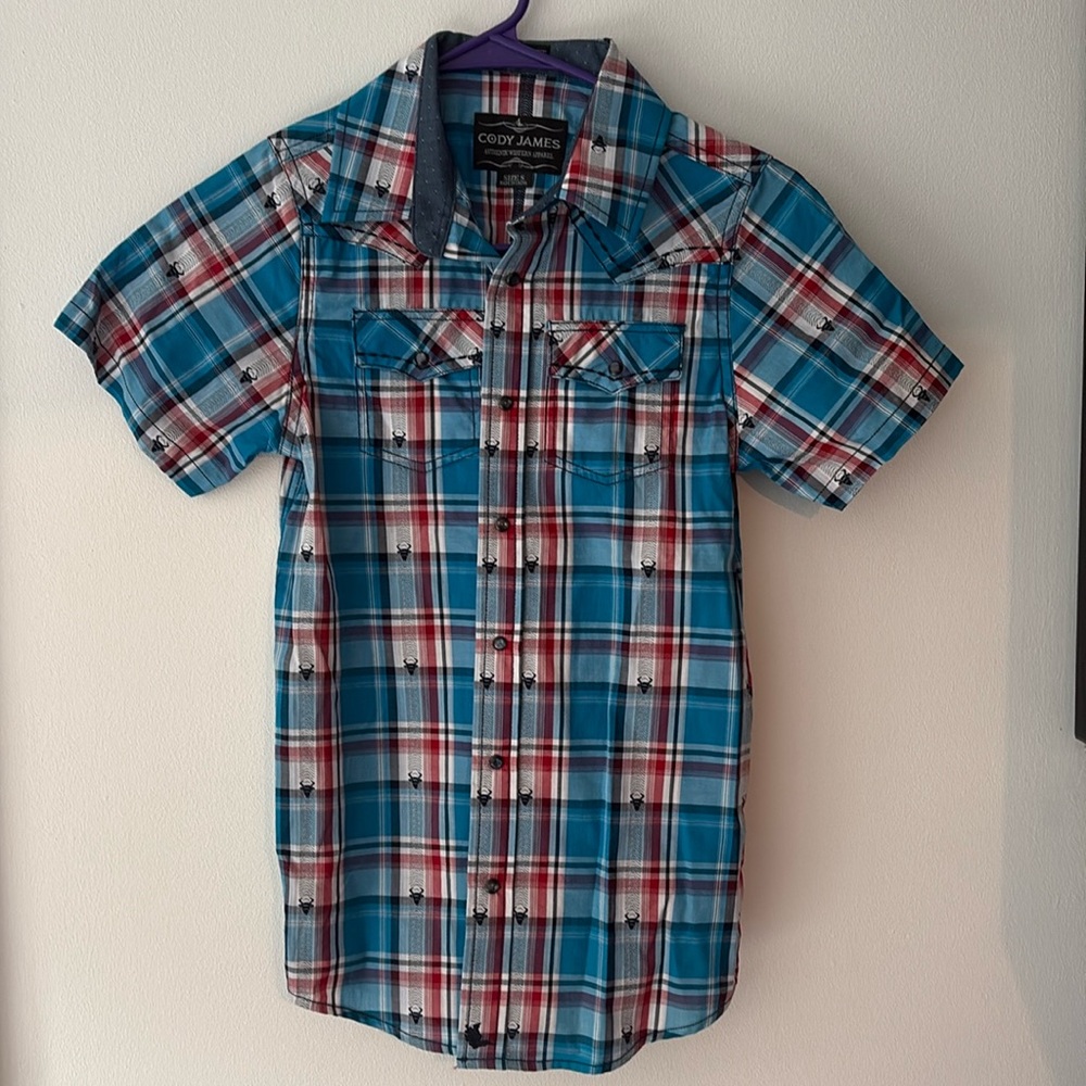 Cody James Boys Western Shirt